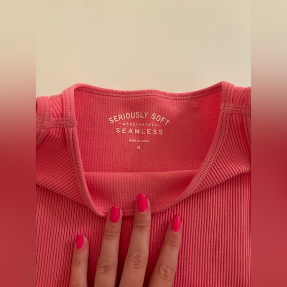 Aeropostale seriously soft seamless cropped tank - Picture 2 of 2